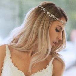 Delicate Crystal Hair Chain, Halo SALE
